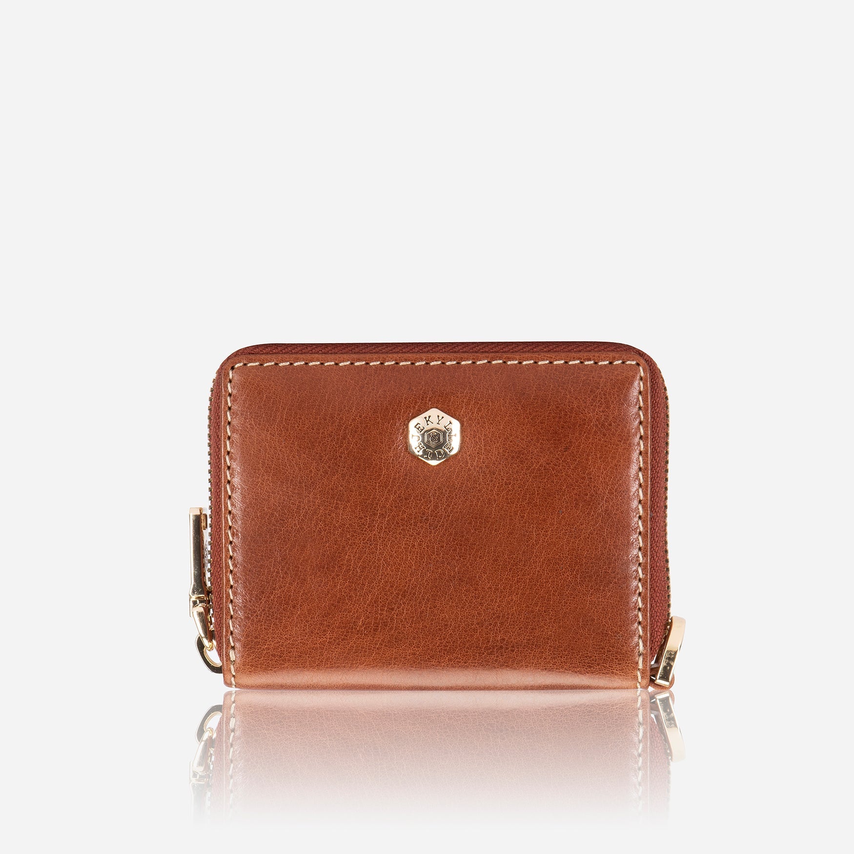 Stylish tan Purse Multi-Card with multiple card slots, compact design, perfect for everyday use.