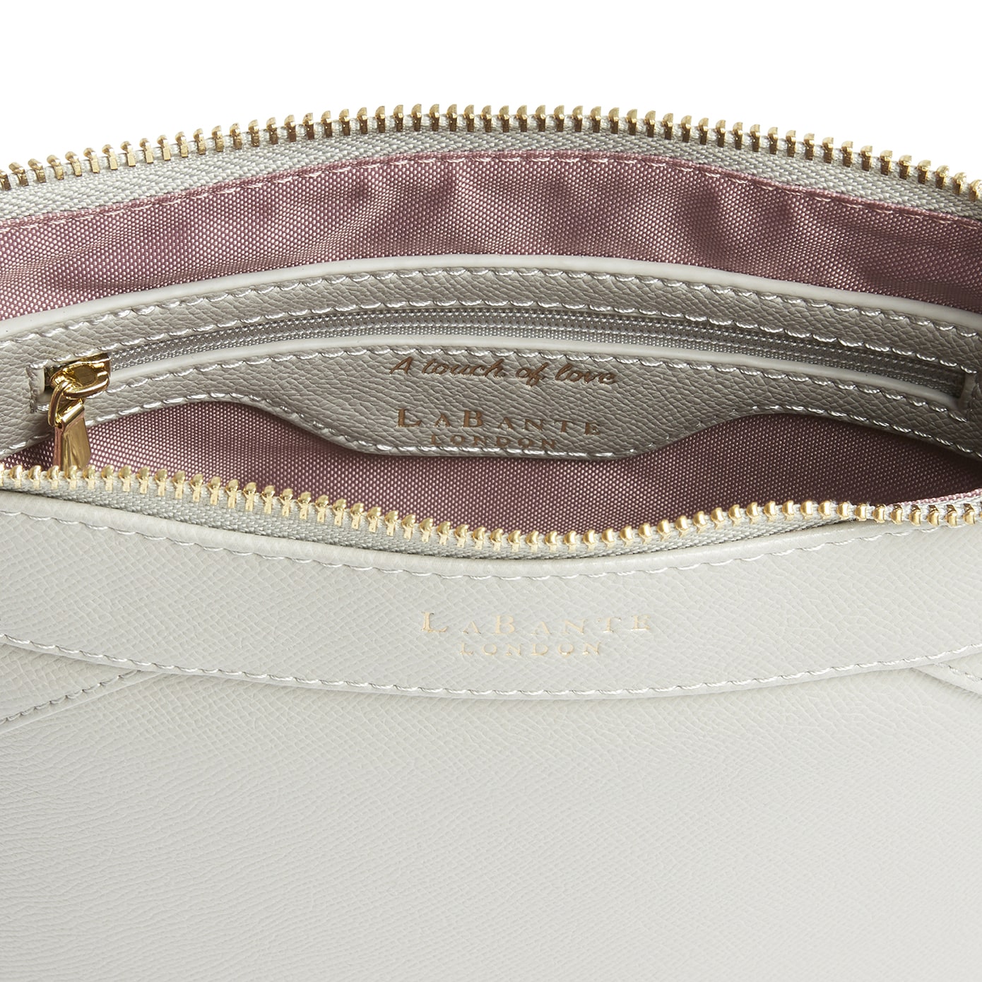 Raven Grey Vegan Crossbody Bag featuring gold hardware and adjustable strap, made from eco-friendly materials.