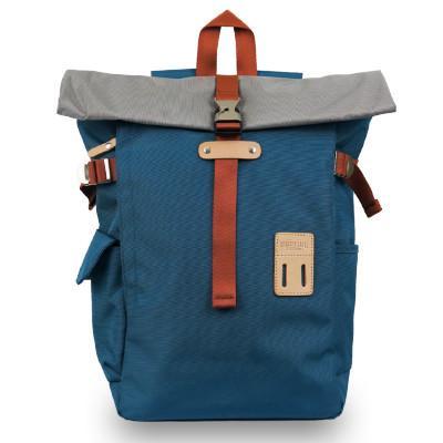 ROLLTOP BACKPACK 2.0 in various colors showcasing its modern design and multiple pockets.