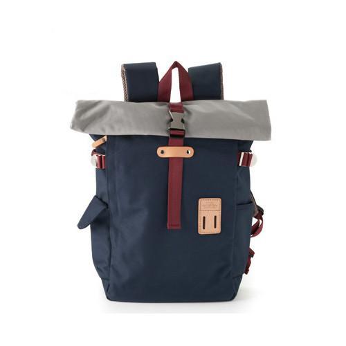 ROLLTOP BACKPACK 2.0 in various colors showcasing its modern design and multiple pockets.