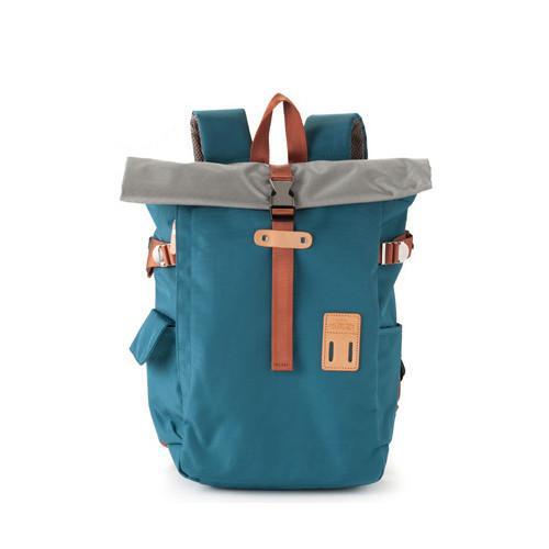 ROLLTOP BACKPACK 2.0 in various colors showcasing its modern design and multiple pockets.