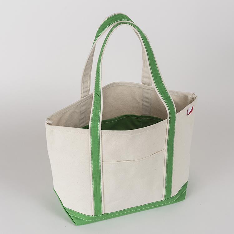 ShoreBags Classic Tote Medium in vibrant colors with double bottom and reinforced handles, showcasing its spacious interior and 360-degree pockets.