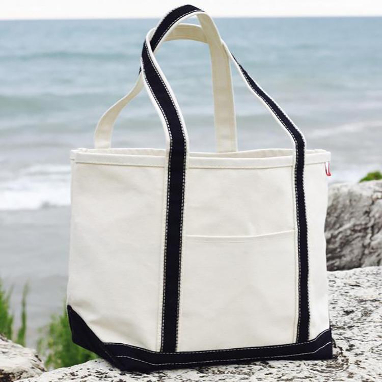 ShoreBags Classic Tote Medium in vibrant colors with double bottom and reinforced handles, showcasing its spacious interior and 360-degree pockets.