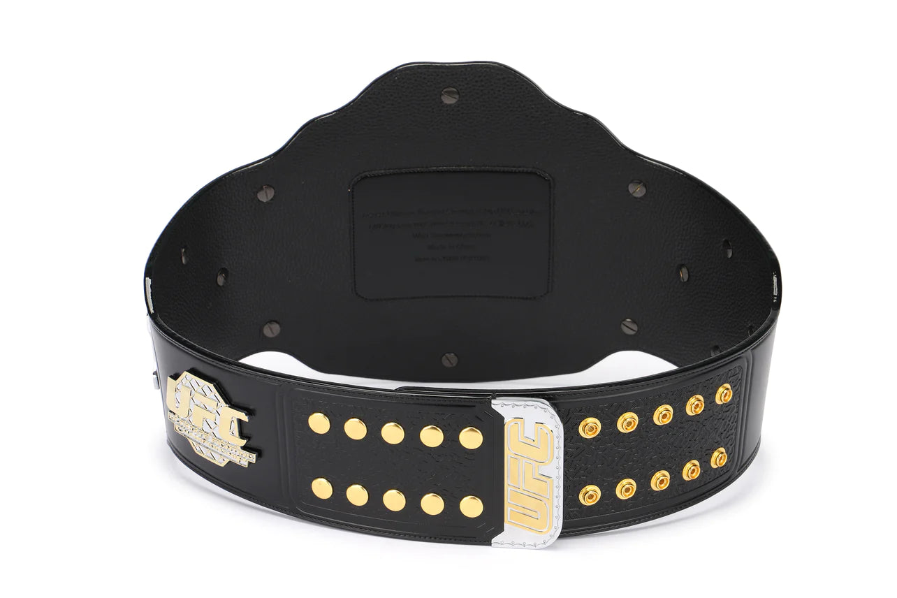 UFC Replica Classic Championship Belt featuring 25 stones and flags representing UFC history.