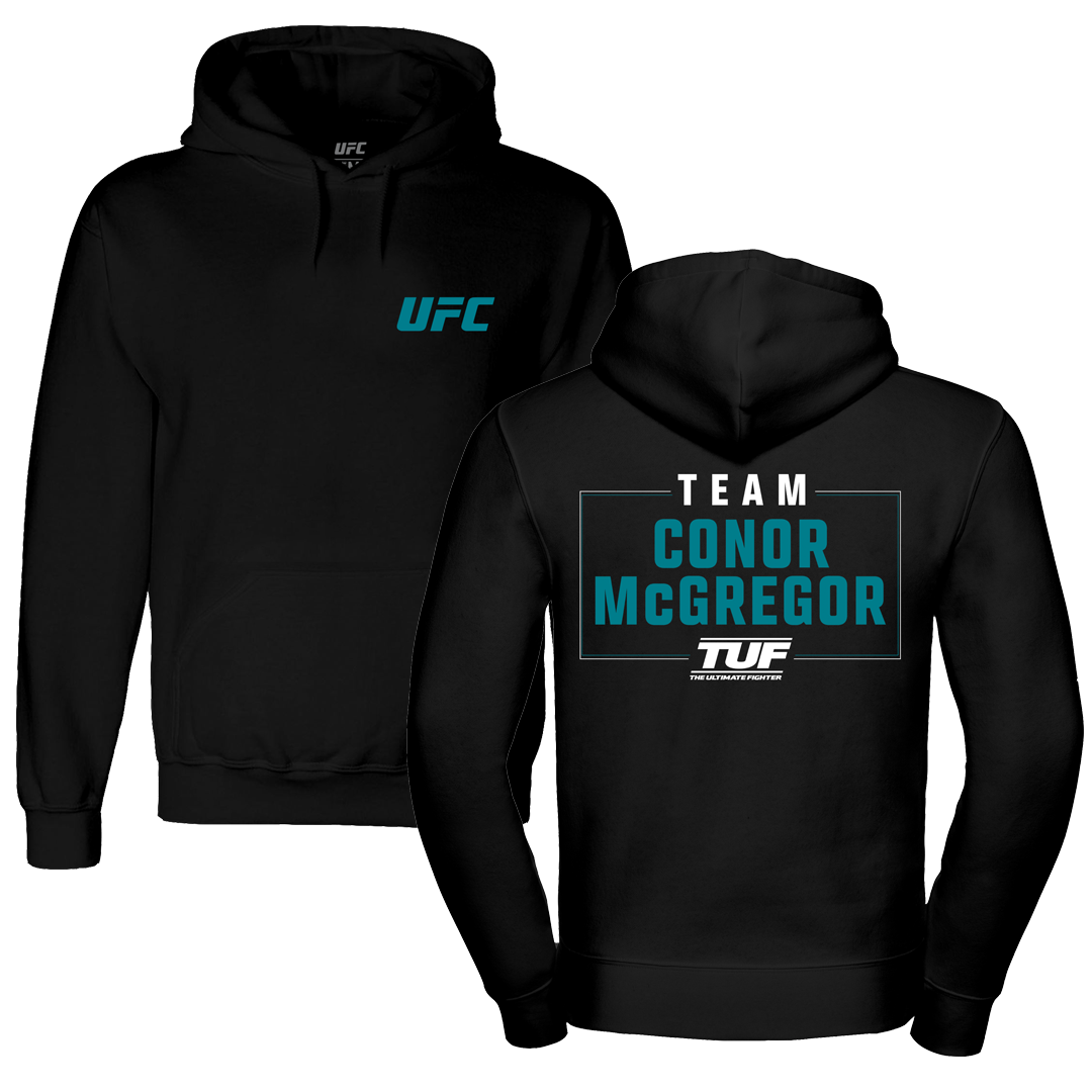 UFC - TUF 31 Official Hoodie featuring Conor McGregor's branding, showcasing a comfortable and stylish design.