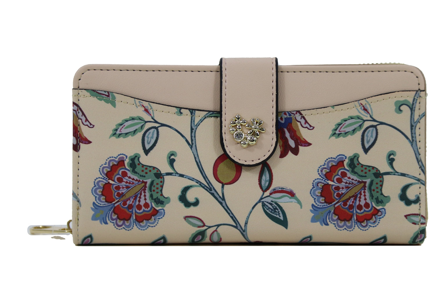 Wallet W1449 in sleek design, showcasing multiple card slots and cash compartment.