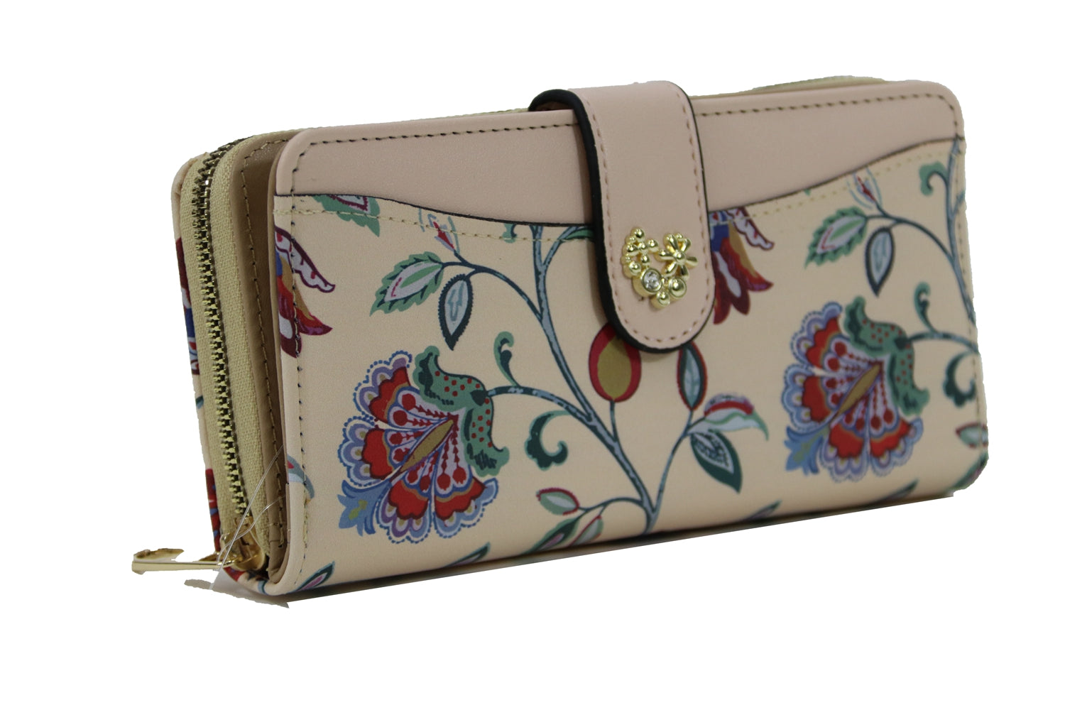 Wallet W1449 in sleek design, showcasing multiple card slots and cash compartment.