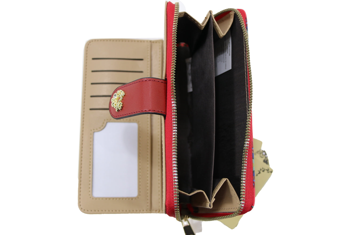 Wallet W1449 in sleek design, showcasing multiple card slots and cash compartment.