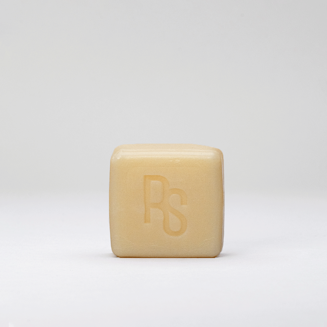 Filigrana Soap bar with olive oil infusion, showcasing its soft texture and elegant packaging.