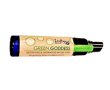 Green Goddess Cucumber Hydration Spray in a 1 oz mist bottle, perfect for refreshing and hydrating skin.