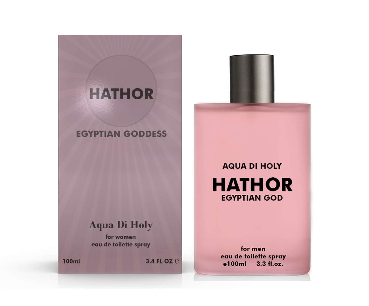 Hathor Perfume for Women by Aqua Di Holy, 100ml Eau De Toilette spray in an elegant bottle.