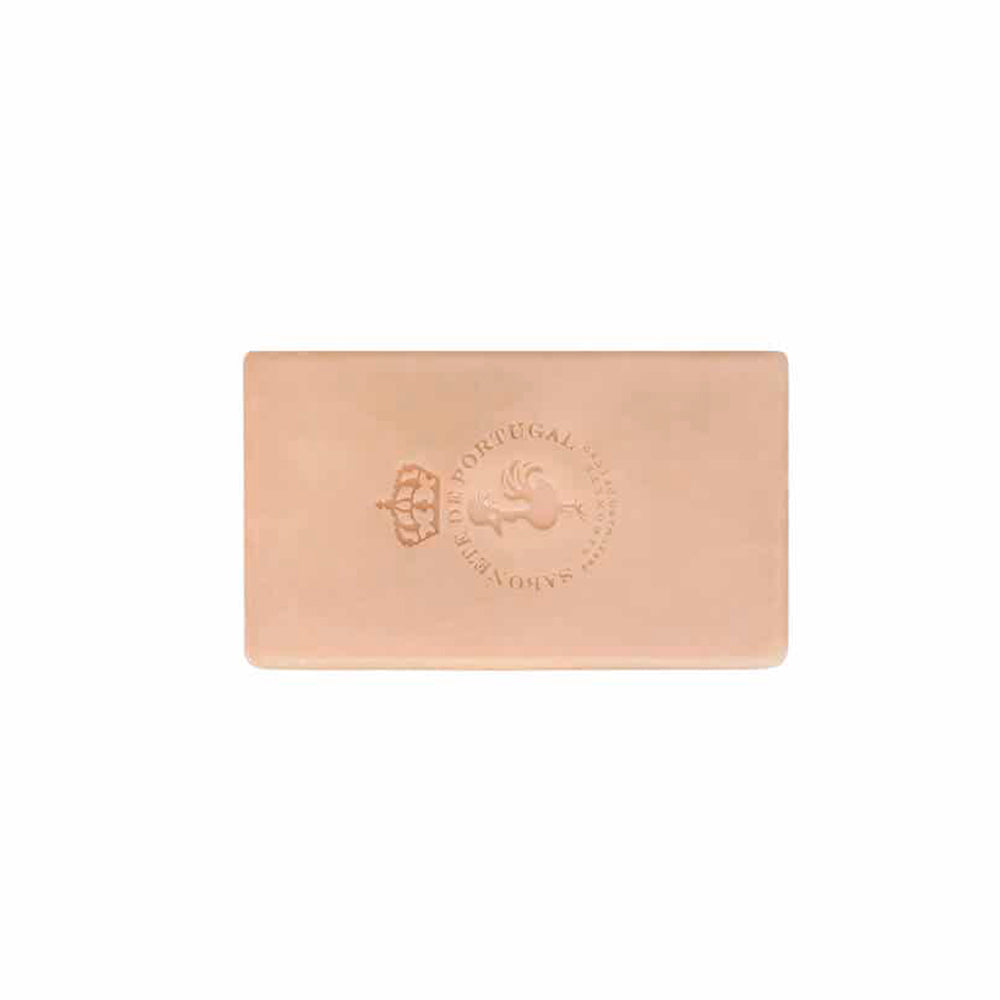 Santal Tonka Soap 200g, elegantly wrapped with tile motifs and ribbon, showcasing its luxurious design.