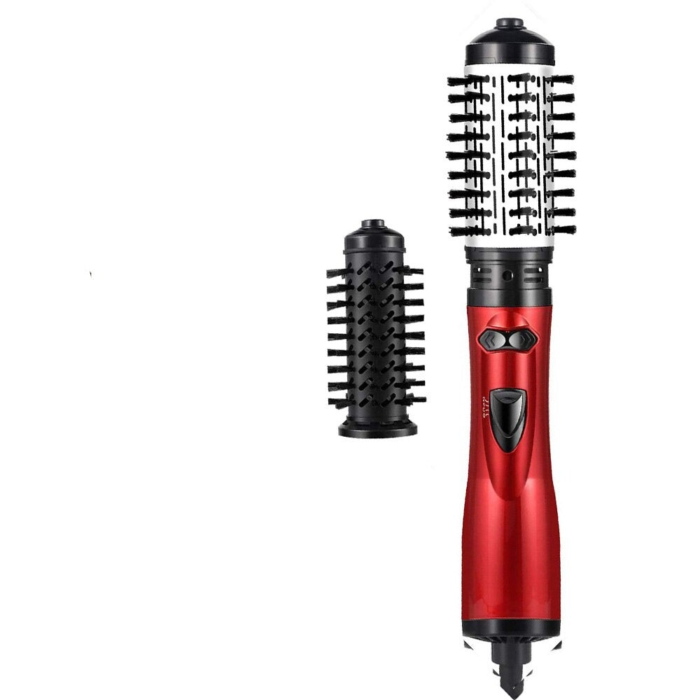 3 In 1 Auto Rotating Hot Air Comb with oval brush design, perfect for curling and volumizing hair.