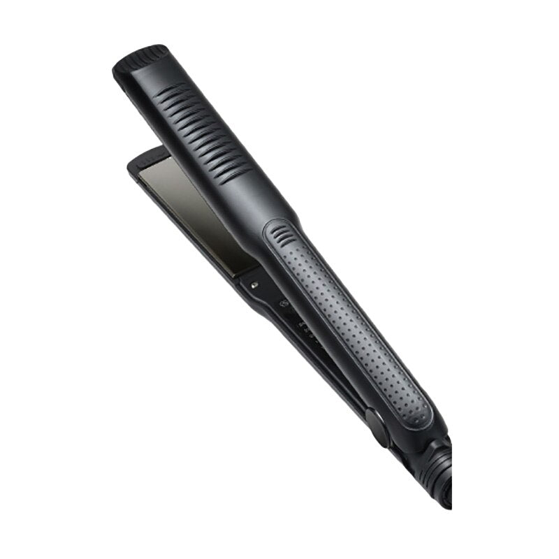 3in1 Hair Curler with three interchangeable ceramic panels for versatile styling options, showcasing its ergonomic design and temperature settings.