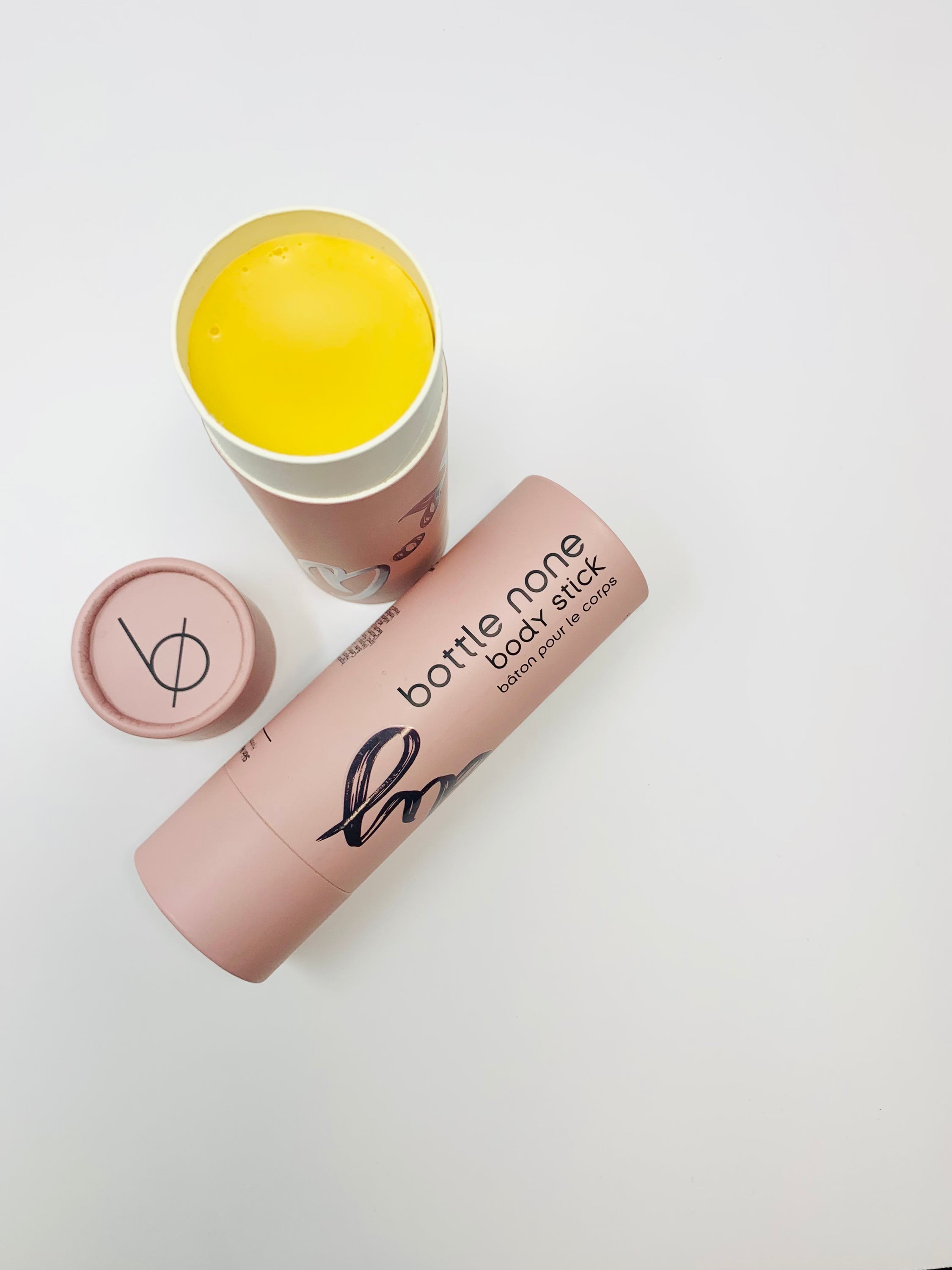 A luxurious Body Stick for skin hydration, featuring zero waste packaging and a blend of nourishing ingredients.