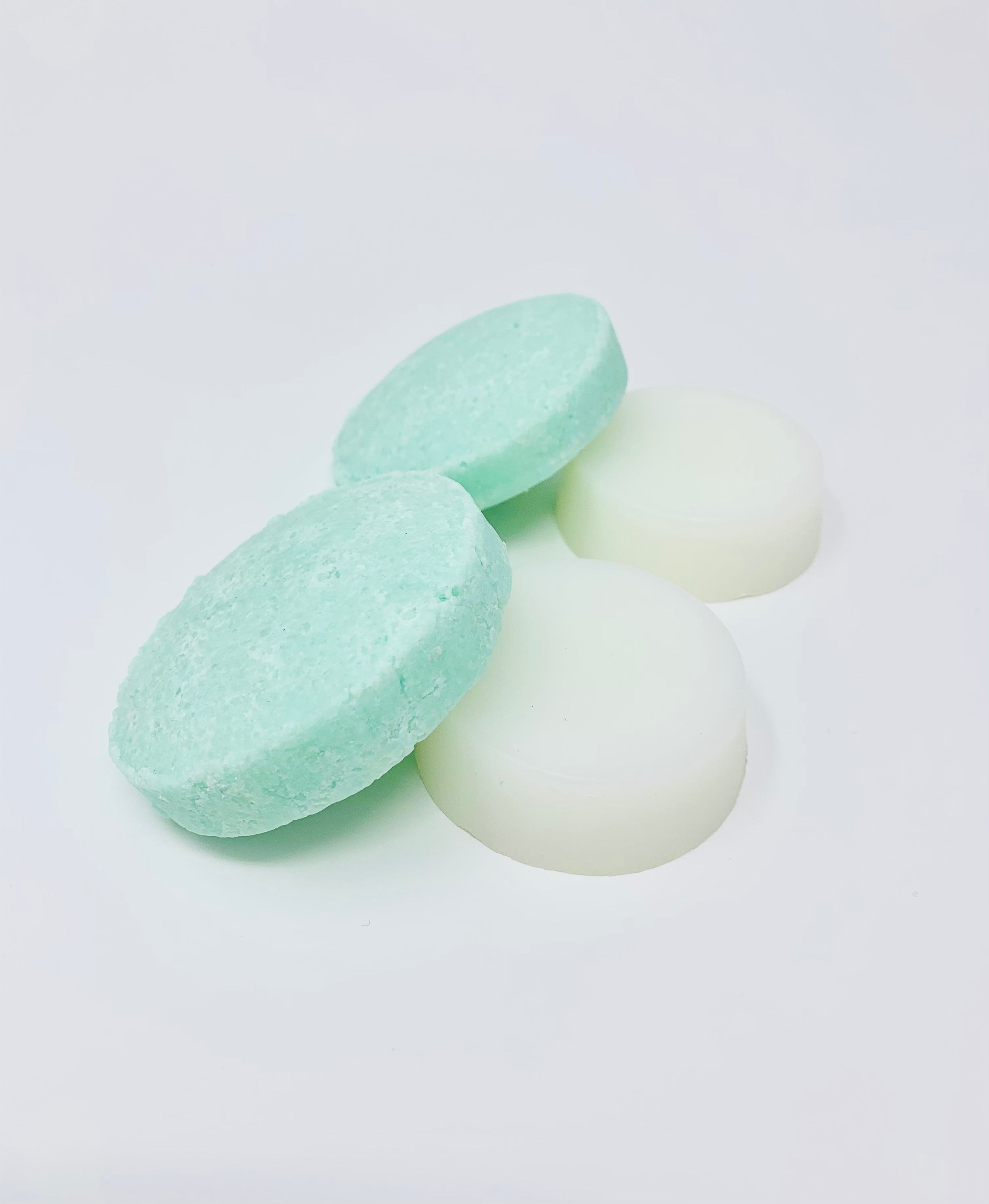 beCLEAR Bundles featuring eco-friendly shampoo and conditioner bars for oily scalp care, packaged in low waste materials.