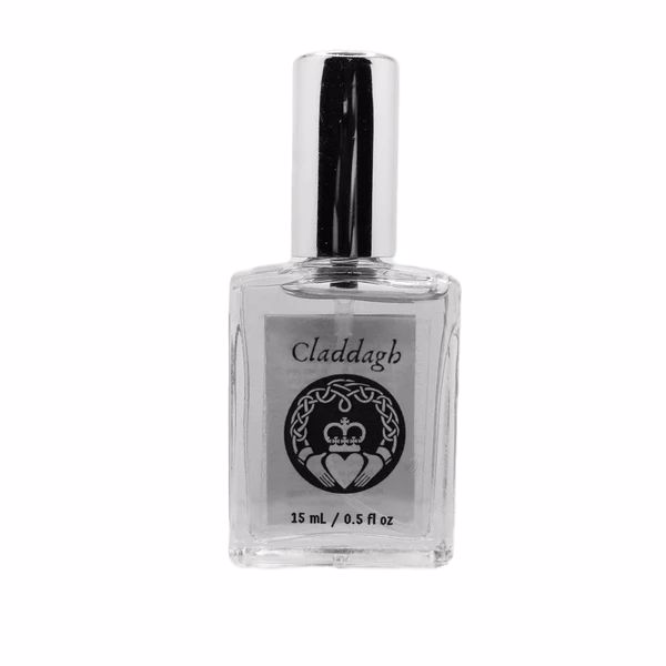 Claddagh Eau de Parfum by Murphy and McNeil, featuring a beautifully designed bottle symbolizing love, loyalty, and friendship.