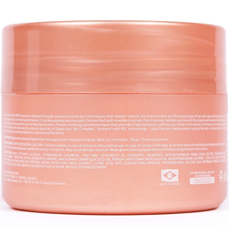 Length Extender Hair Mask 8.8 oz with a sleek design, showcasing its nourishing ingredients for hair growth and repair.