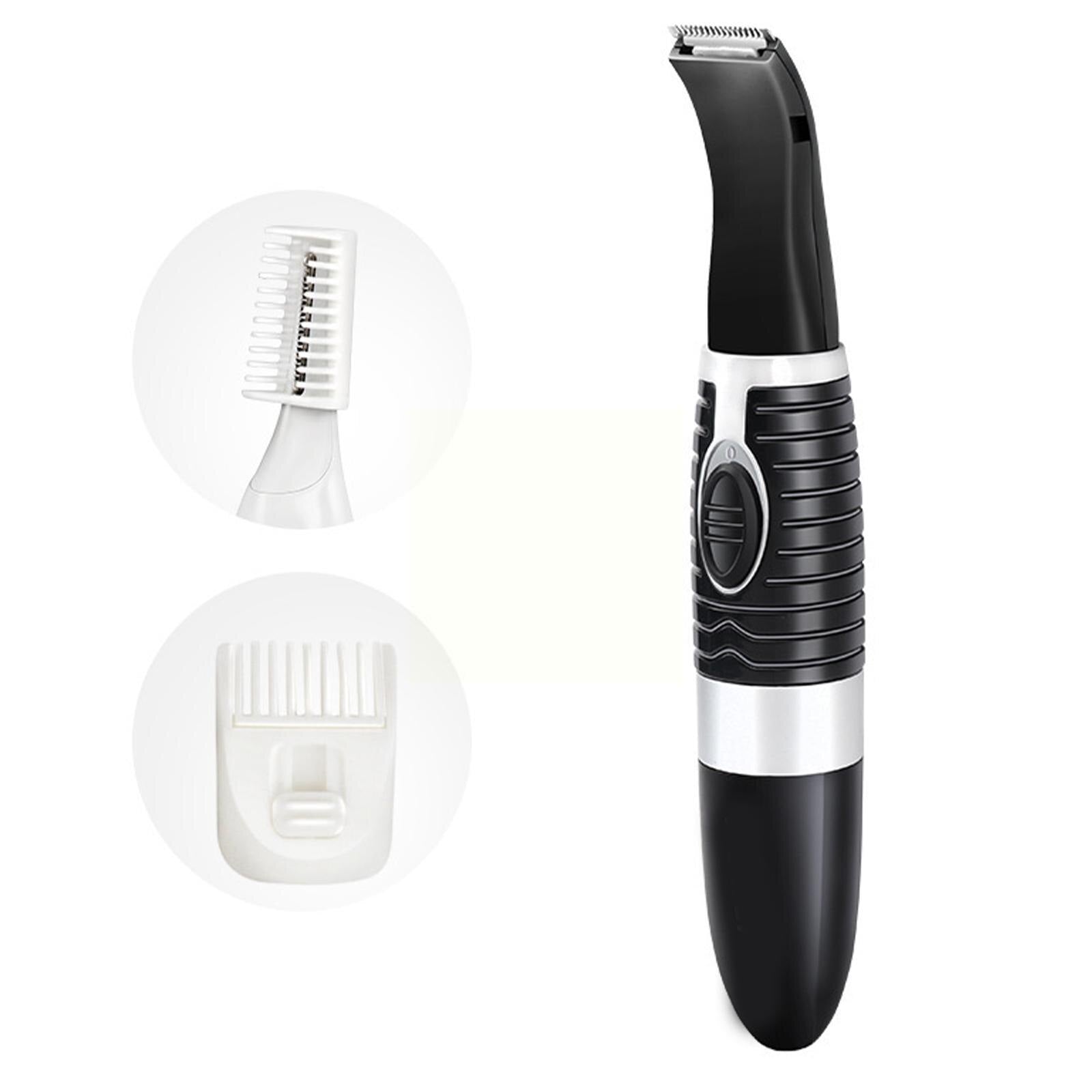 Low noise electric clippers for grooming small dogs and cats, designed for ears, face, and paws.