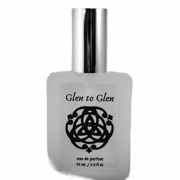 Glen to Glen Eau de Parfum by Murphy and McNeil in a stylish bottle, showcasing its elegant design and nature-inspired essence.