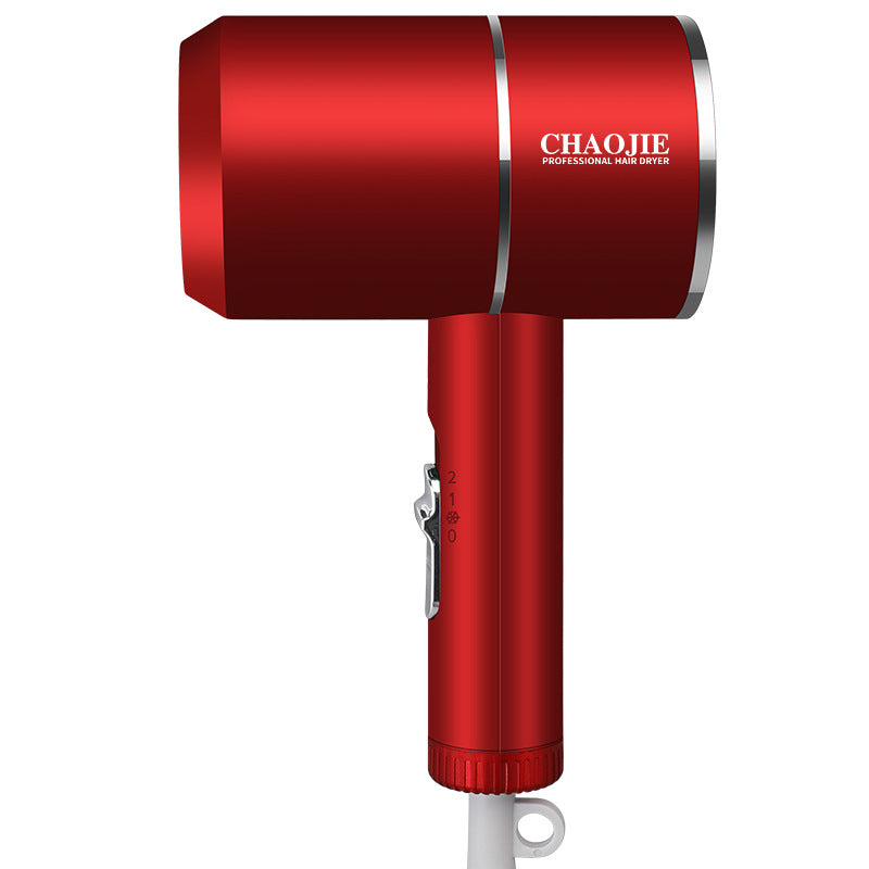 A sleek and modern hair dryer in vibrant colors, showcasing its detachable cover and ergonomic design for easy handling.