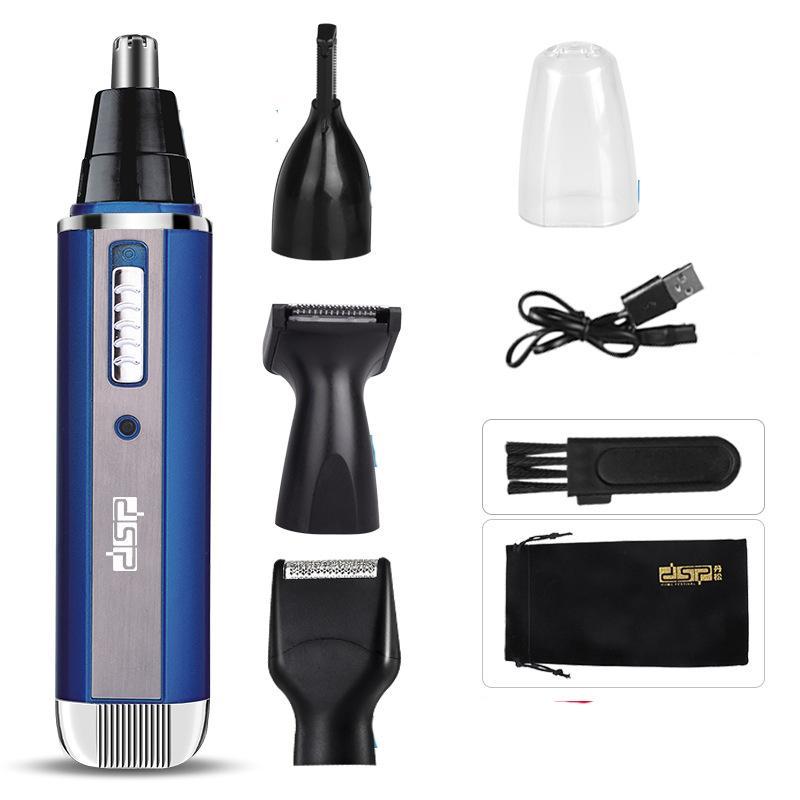 High Quality Electric Shaver Hair Remover Set featuring various grooming attachments for precise hair removal.