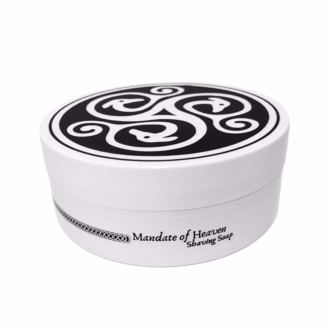 Mandate of Heaven Shaving Soap by Murphy and McNeil, featuring a creamy texture and elegant packaging, inspired by ancient Chinese history.