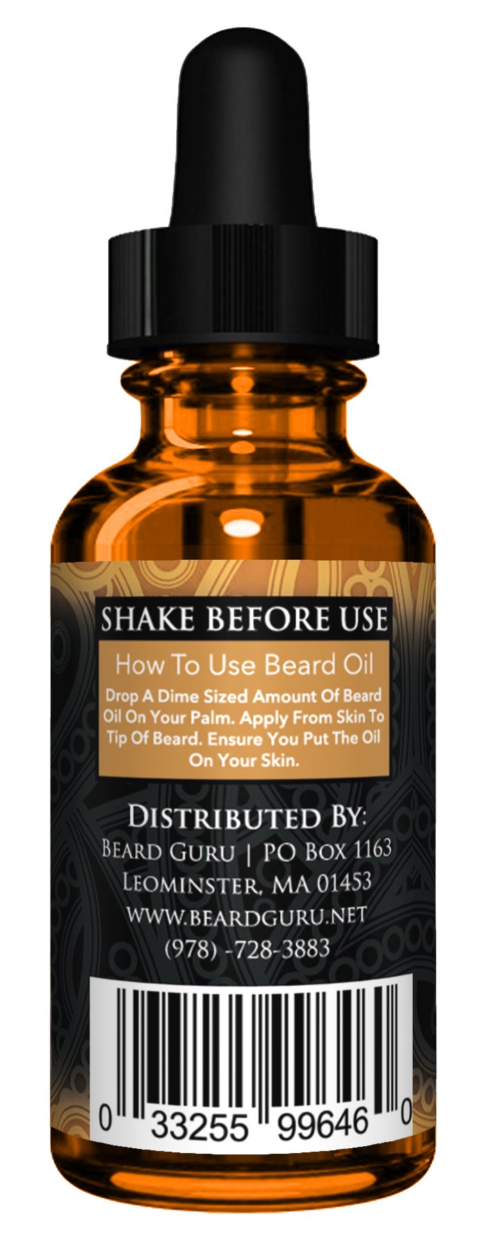 A bottle of Rebel Beard Oil with a cedar and spice scent, showcasing its premium quality and nourishing ingredients for a well-groomed beard.