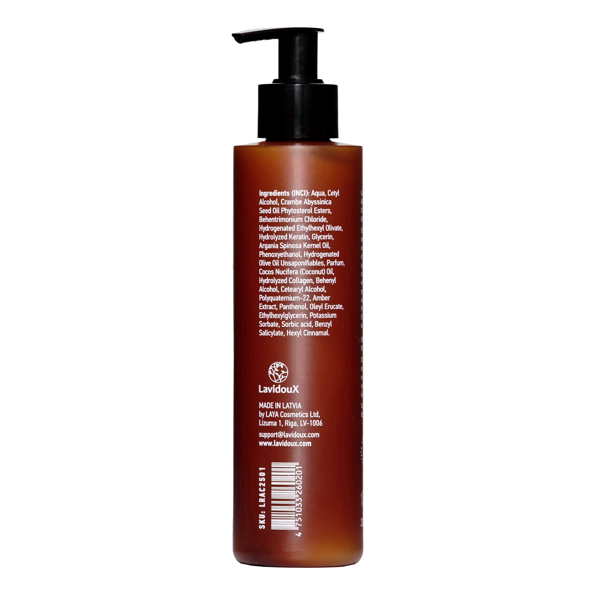 Hair Repair Conditioner bottle with Amber Extract and Argan Oil, designed for damaged hair restoration.