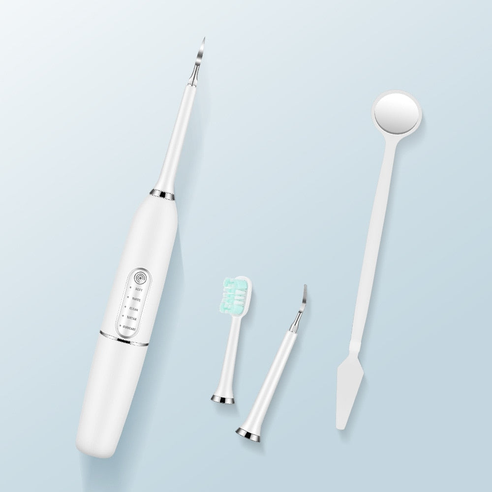 Fashion Electric Toothbrush with multiple modes and replaceable heads, showcasing its sleek design and included accessories.