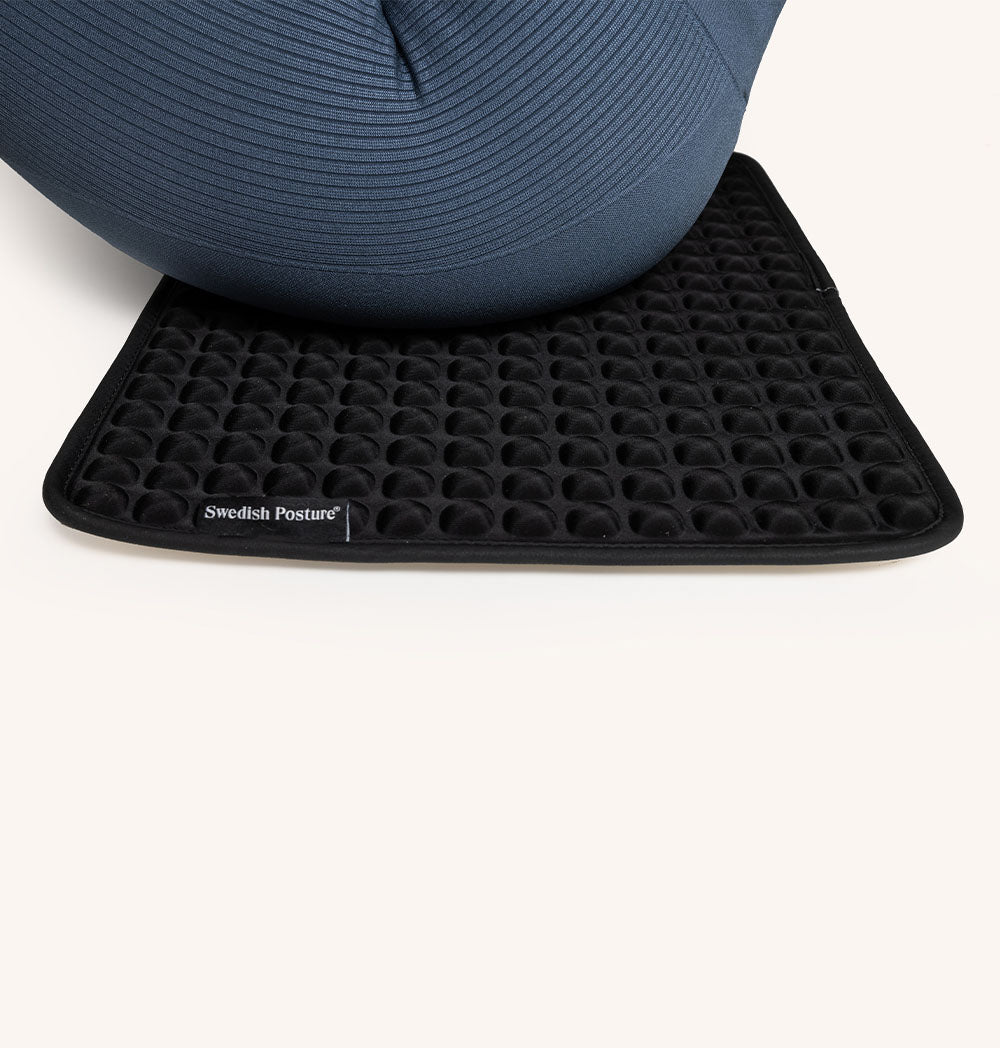 GelUp Standing Mat featuring cooling gel pads, ergonomic design, and non-slip bottom surface, ideal for standing or sitting comfortably.