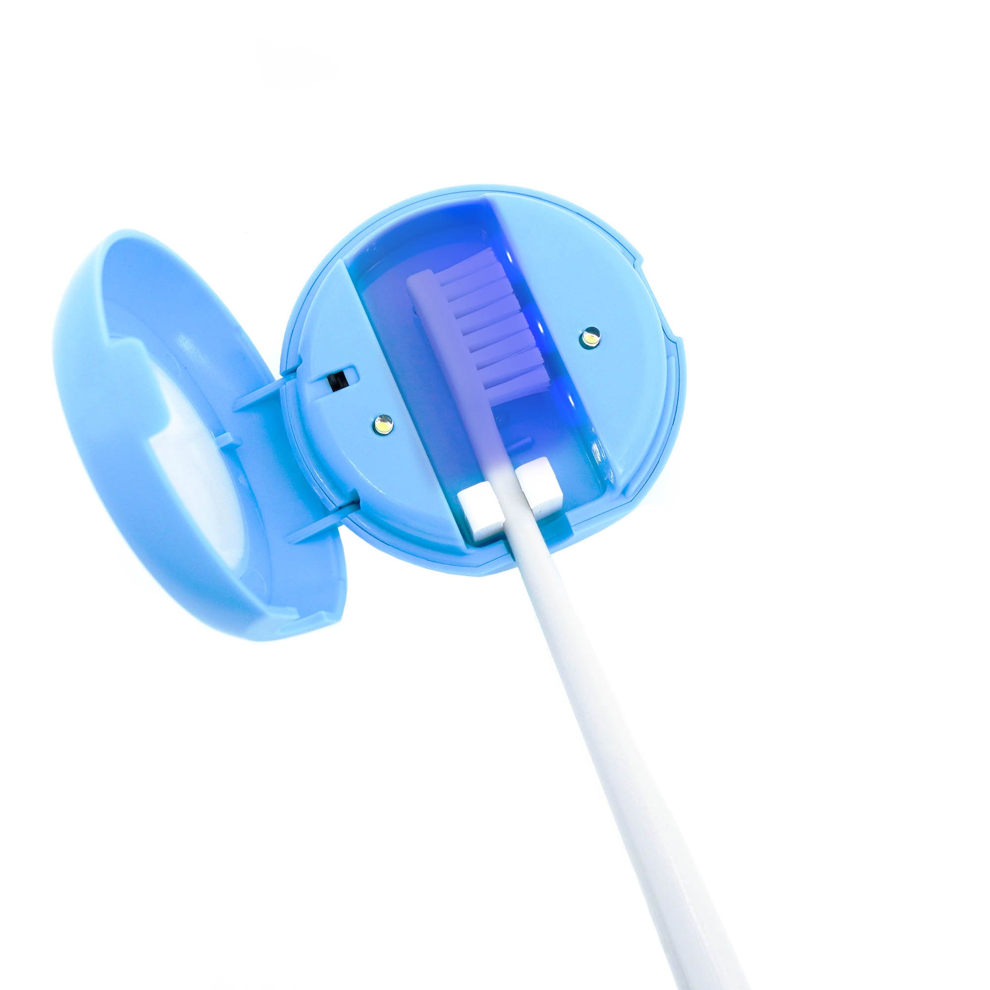 Jin Toothbrush Sterilizer with UV light technology for effective cleaning.