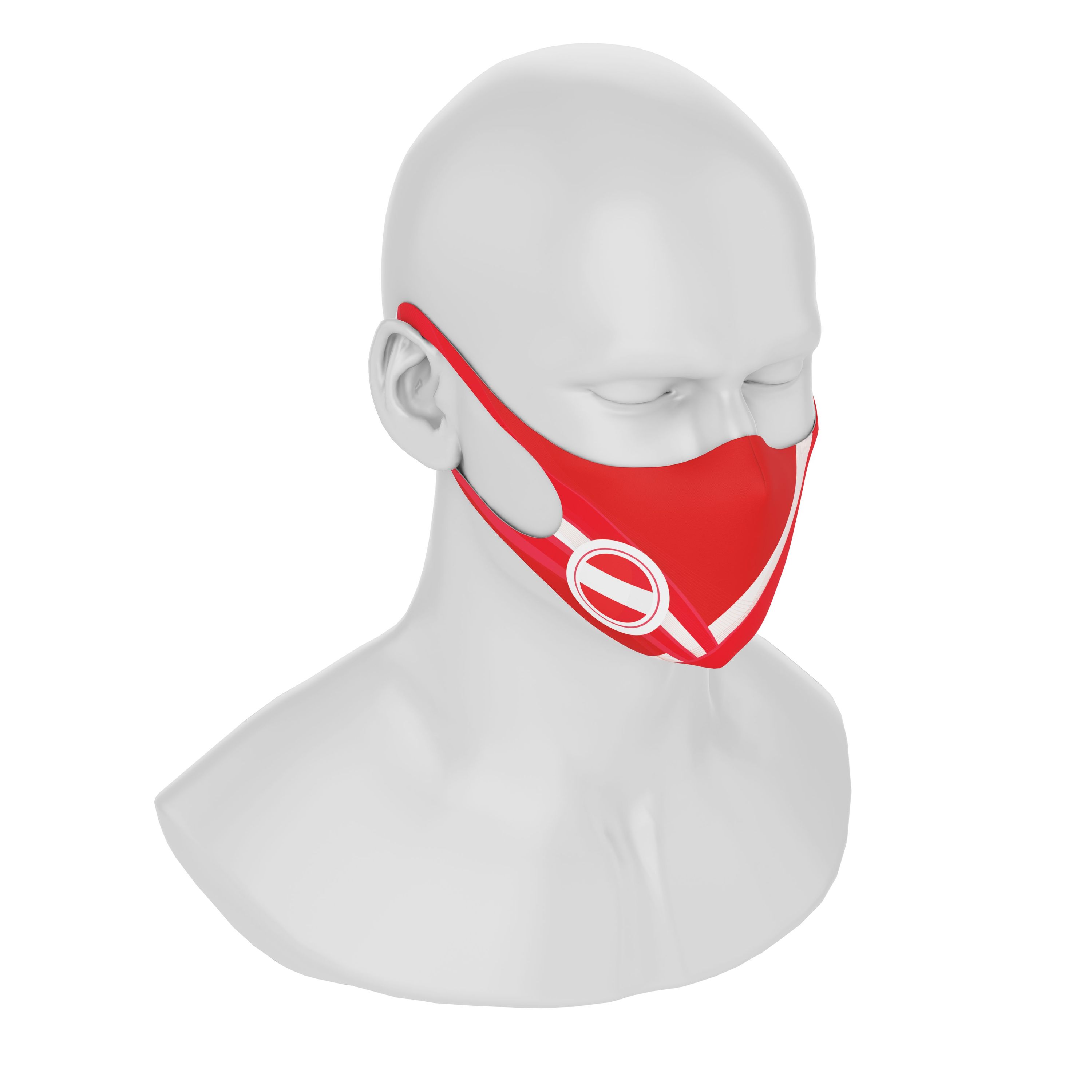 Maskery Design Face Mask Austria made of high-quality neoprene fabric, featuring a stylish design suitable for both men and women.