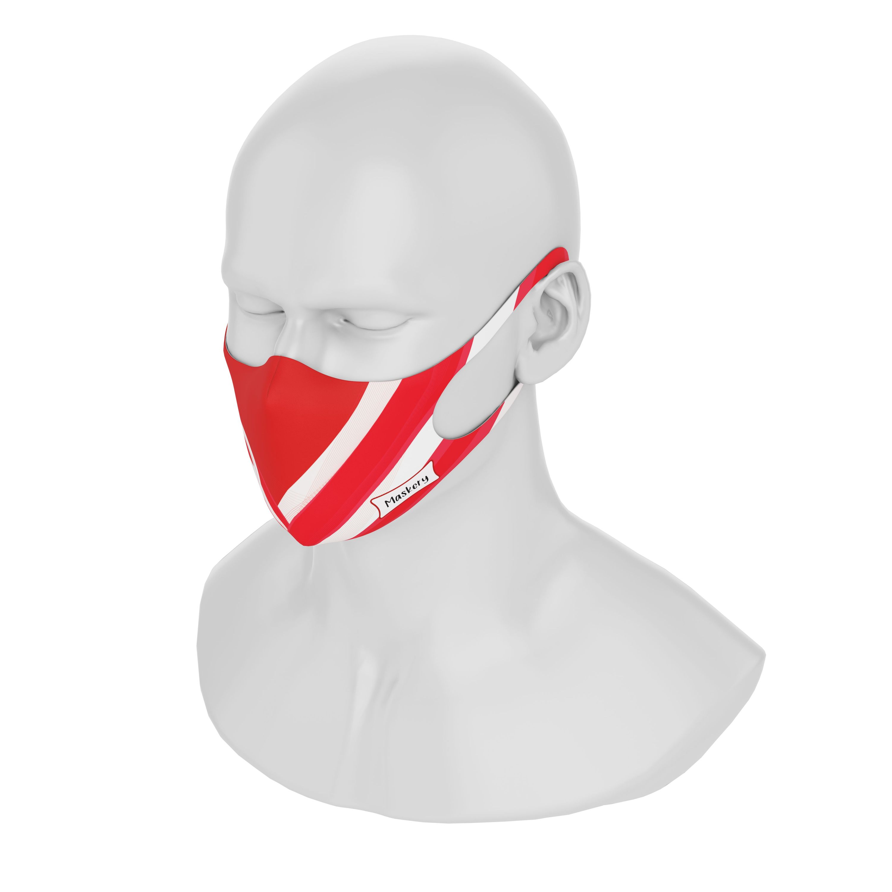 Maskery Design Face Mask Austria made of high-quality neoprene fabric, featuring a stylish design suitable for both men and women.