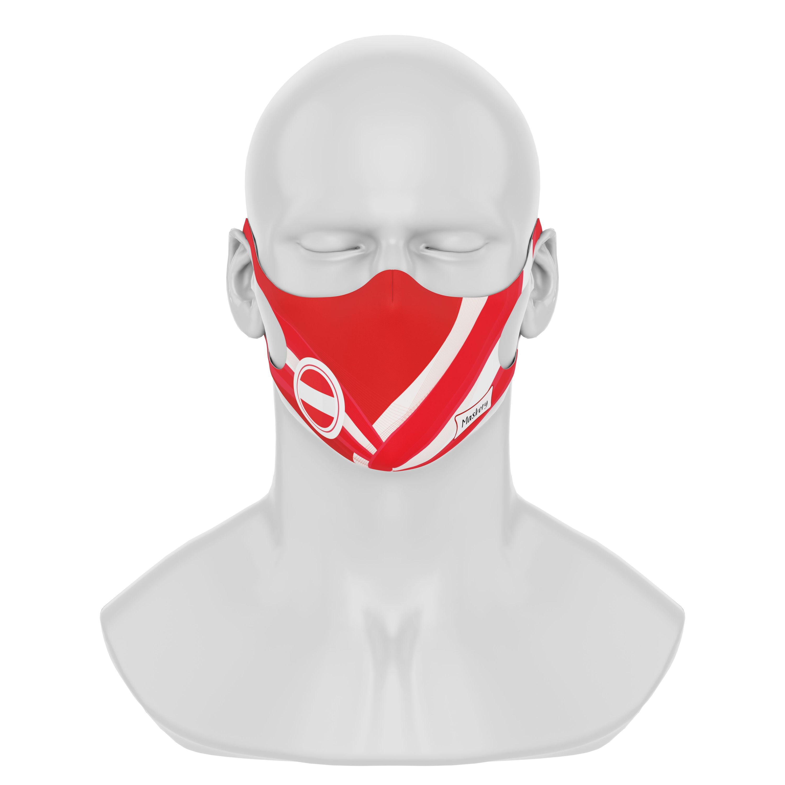 Maskery Design Face Mask Austria made of high-quality neoprene fabric, featuring a stylish design suitable for both men and women.