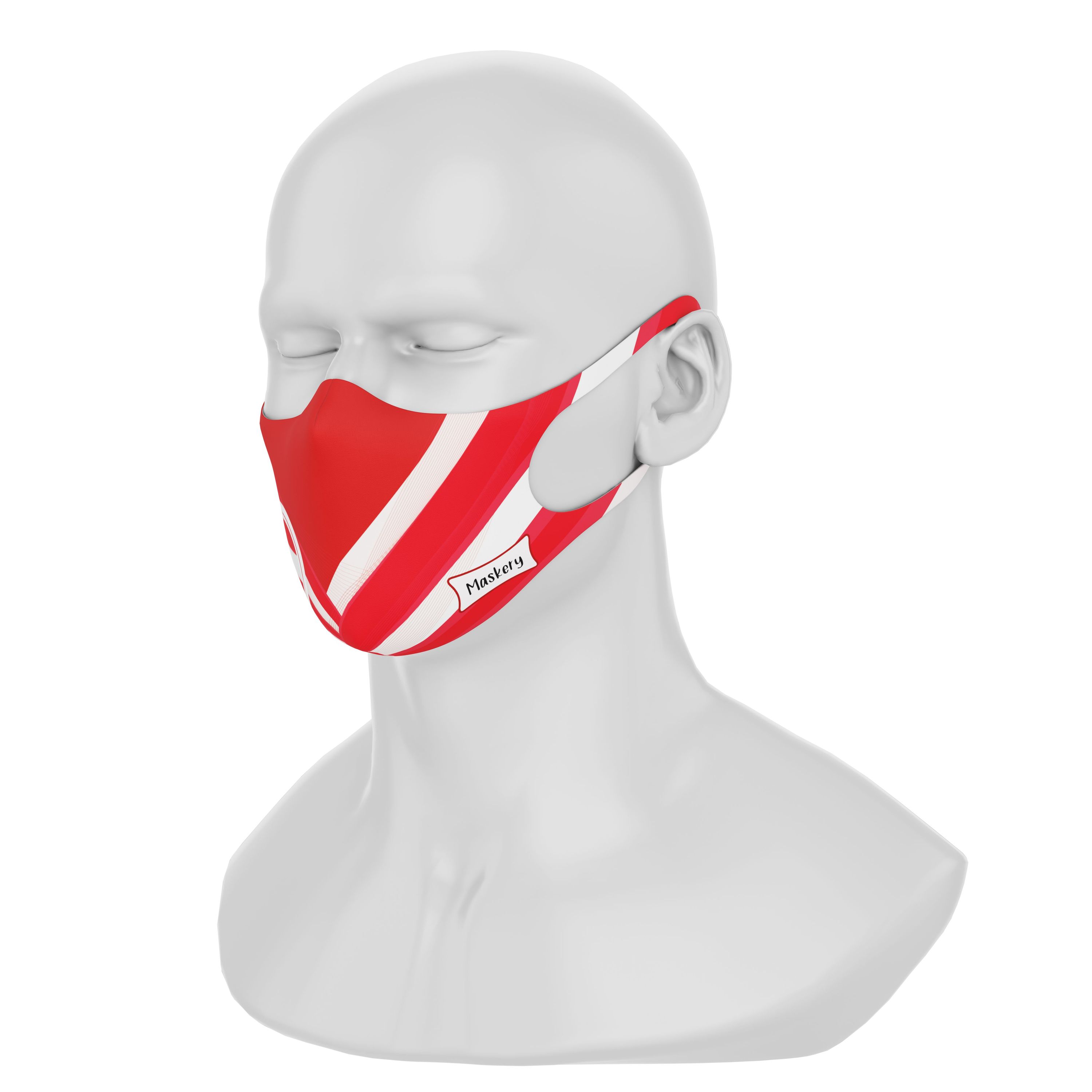 Maskery Design Face Mask Austria made of high-quality neoprene fabric, featuring a stylish design suitable for both men and women.