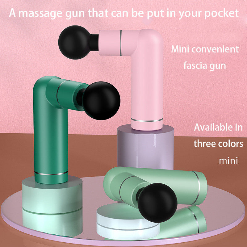 Muscle Neck Membrane Massager with four brushless motors, showcasing its ergonomic design and control buttons.