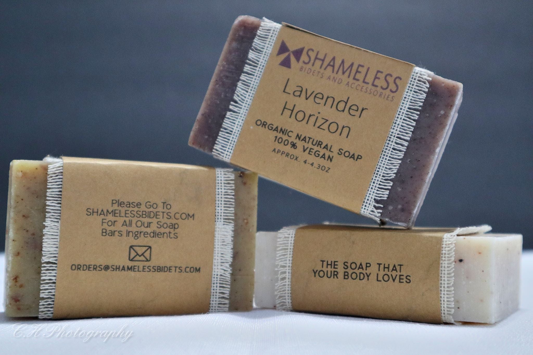 A bar of Organic Coconut Soap made with natural ingredients, showcasing its creamy texture and organic label.