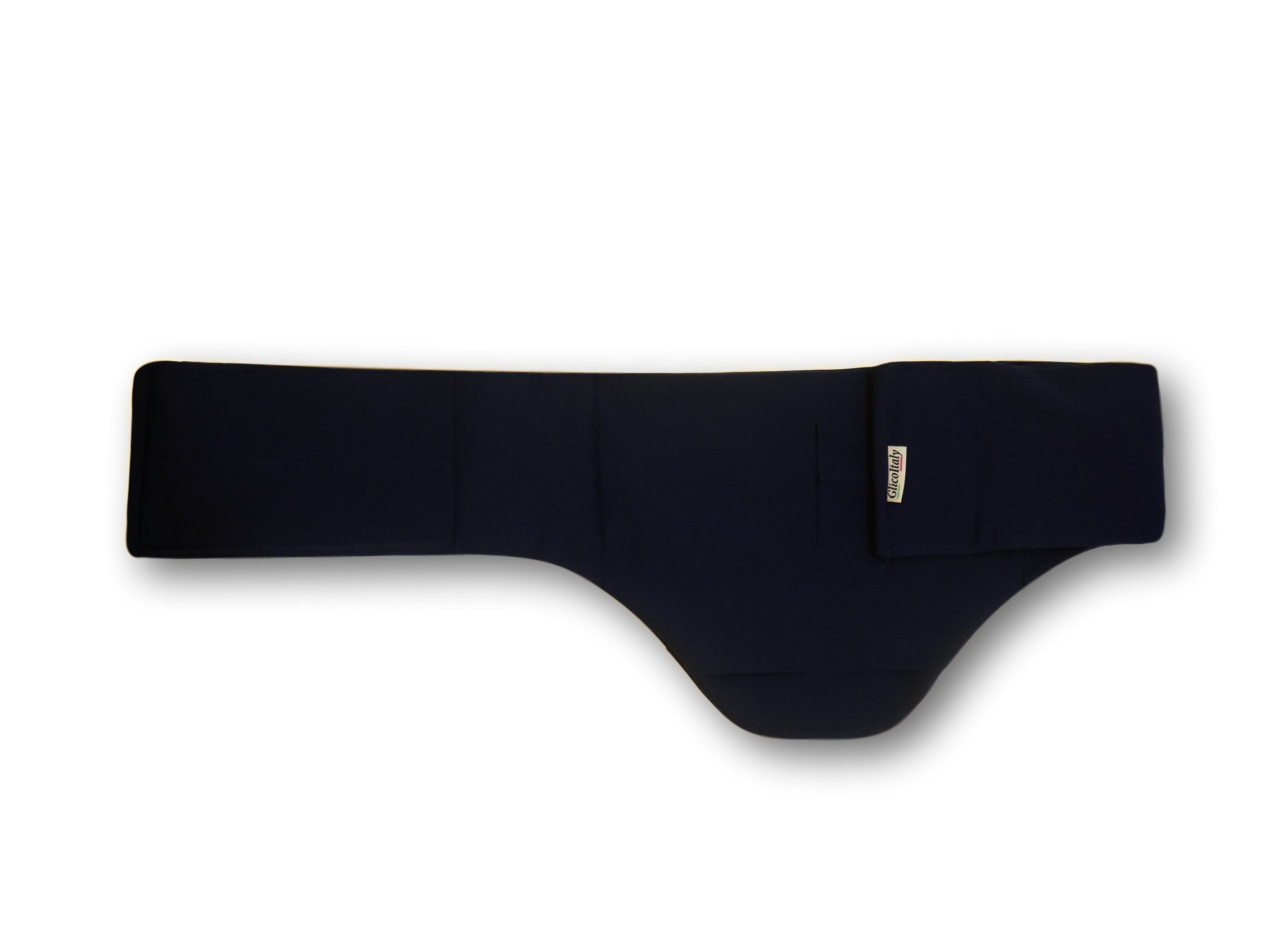 Ostomy Pouch Belt Lycra Ref.GLICO-CS featuring spandex material and Velcro closure, designed for comfort and discretion.