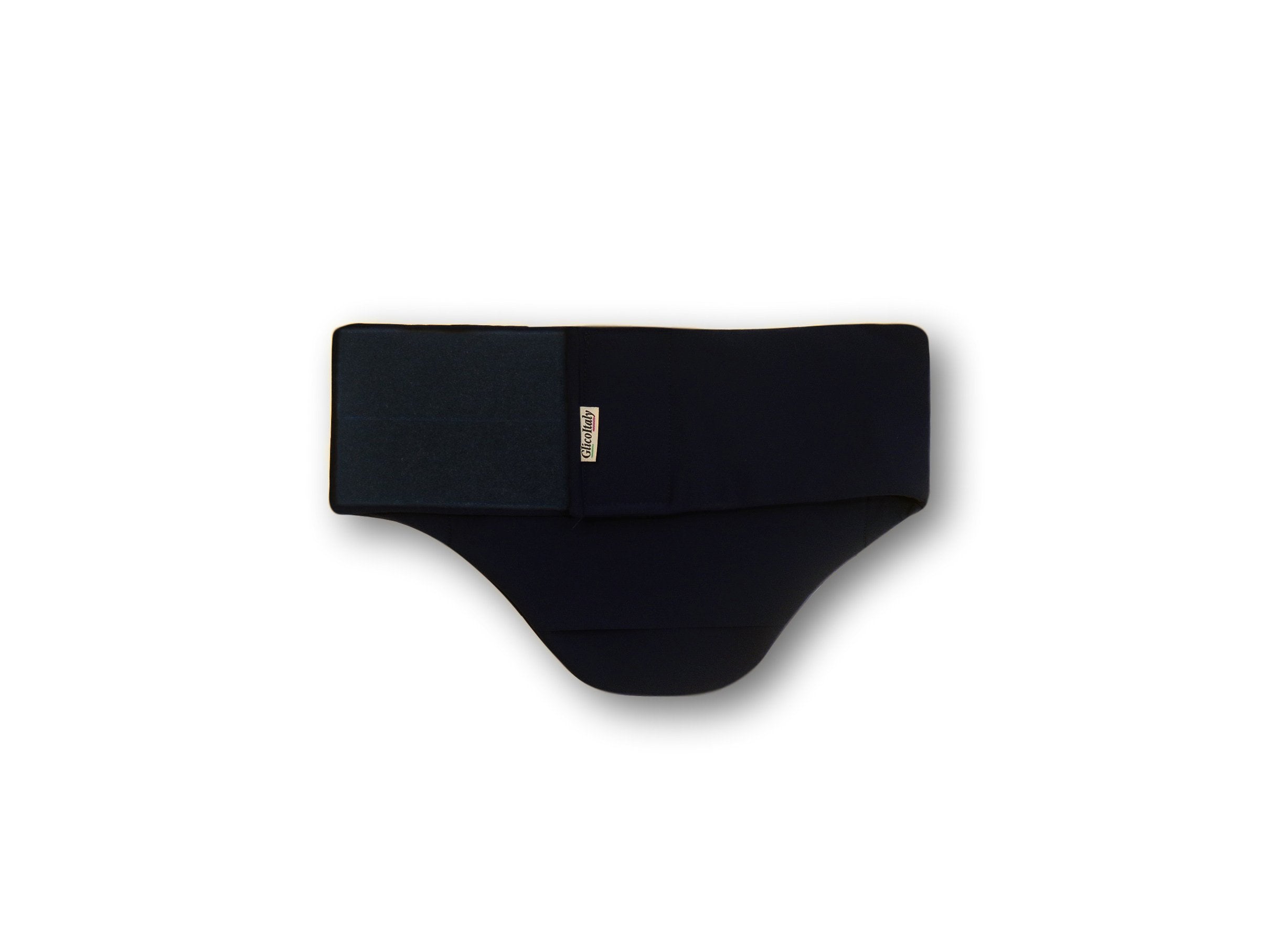 Ostomy Pouch Belt Lycra Ref.GLICO-CS featuring spandex material and Velcro closure, designed for comfort and discretion.