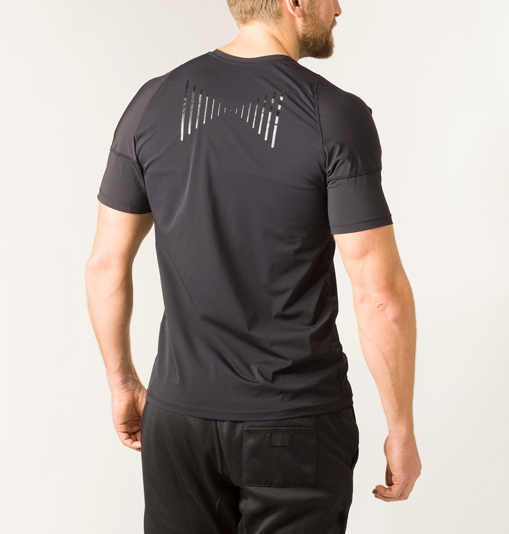 A comfortable Reminder Posture T-shirt designed to improve posture with Posture Alignment Technology, featuring a relaxed fit and stylish design.