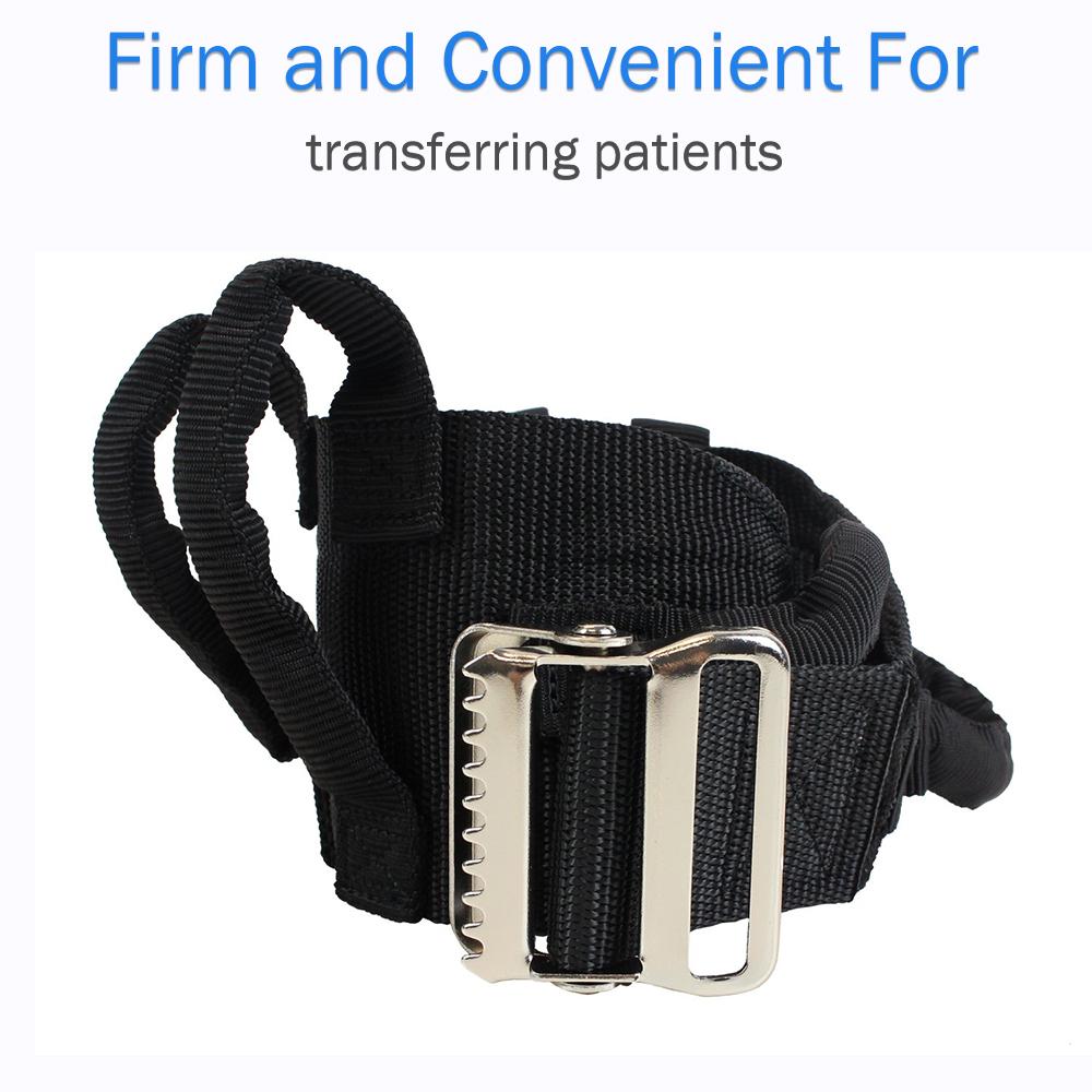 Aptoco Transfer Belt with six padded handles, adjustable buckle, and durable construction for safe patient transfers.