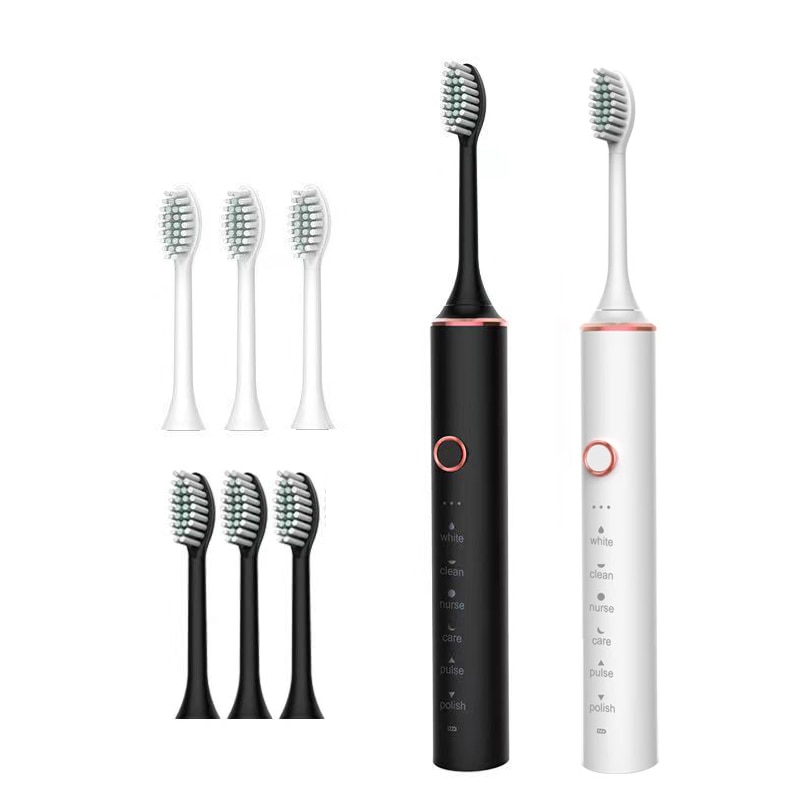 Ultrasonic Sonic Electric Toothbrush for Adults with USB charging, featuring multiple modes and waterproof design.