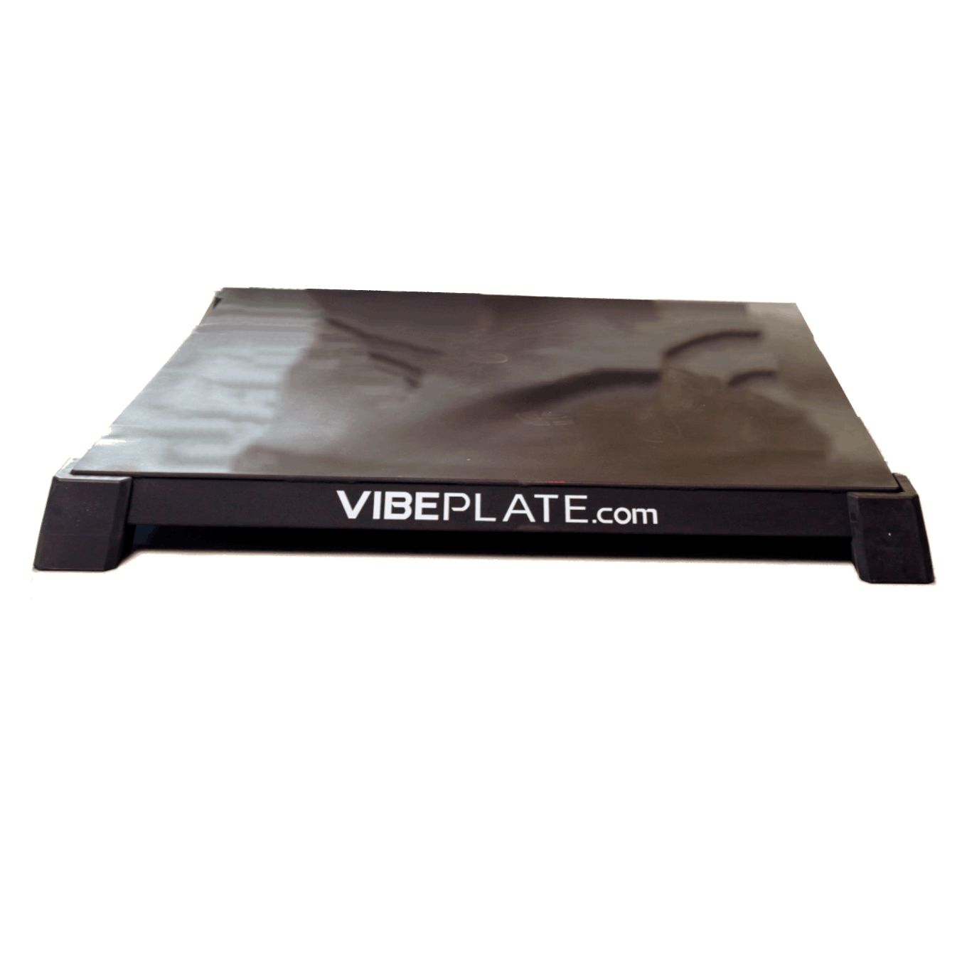 VibePlate VertiVibe Vibration Platform showcasing its robust steel design and user-friendly control panel, ideal for enhancing athletic performance.