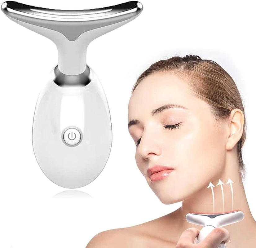 Wavy Chic Beauty Facial Massager in seven vibrant colors, designed for anti-aging and acne treatment.