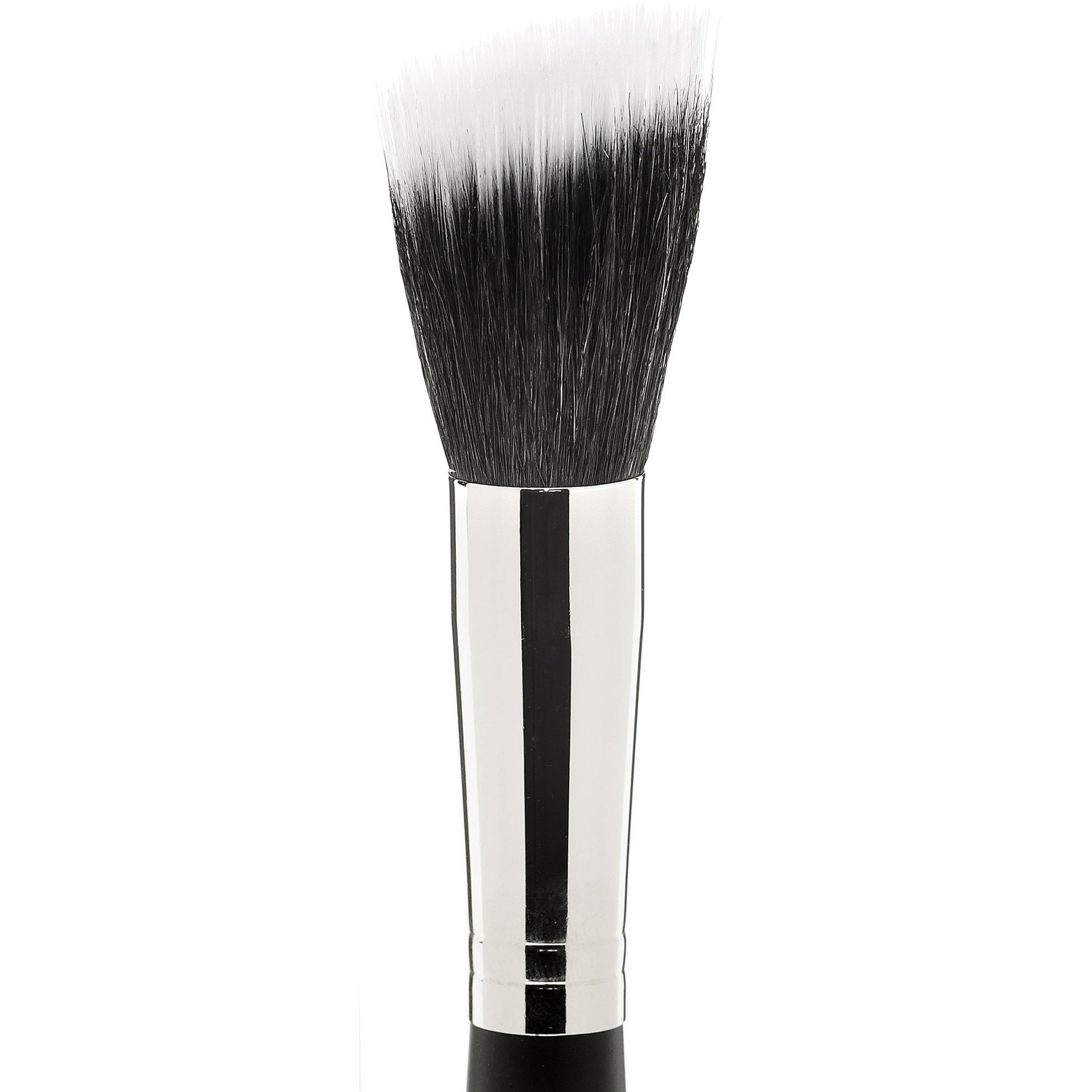 Studio Gear Cosmetics #15 Bronzer/Stippling Brush with soft taklon bristles, designed for bronzer, blush, and foundation application.