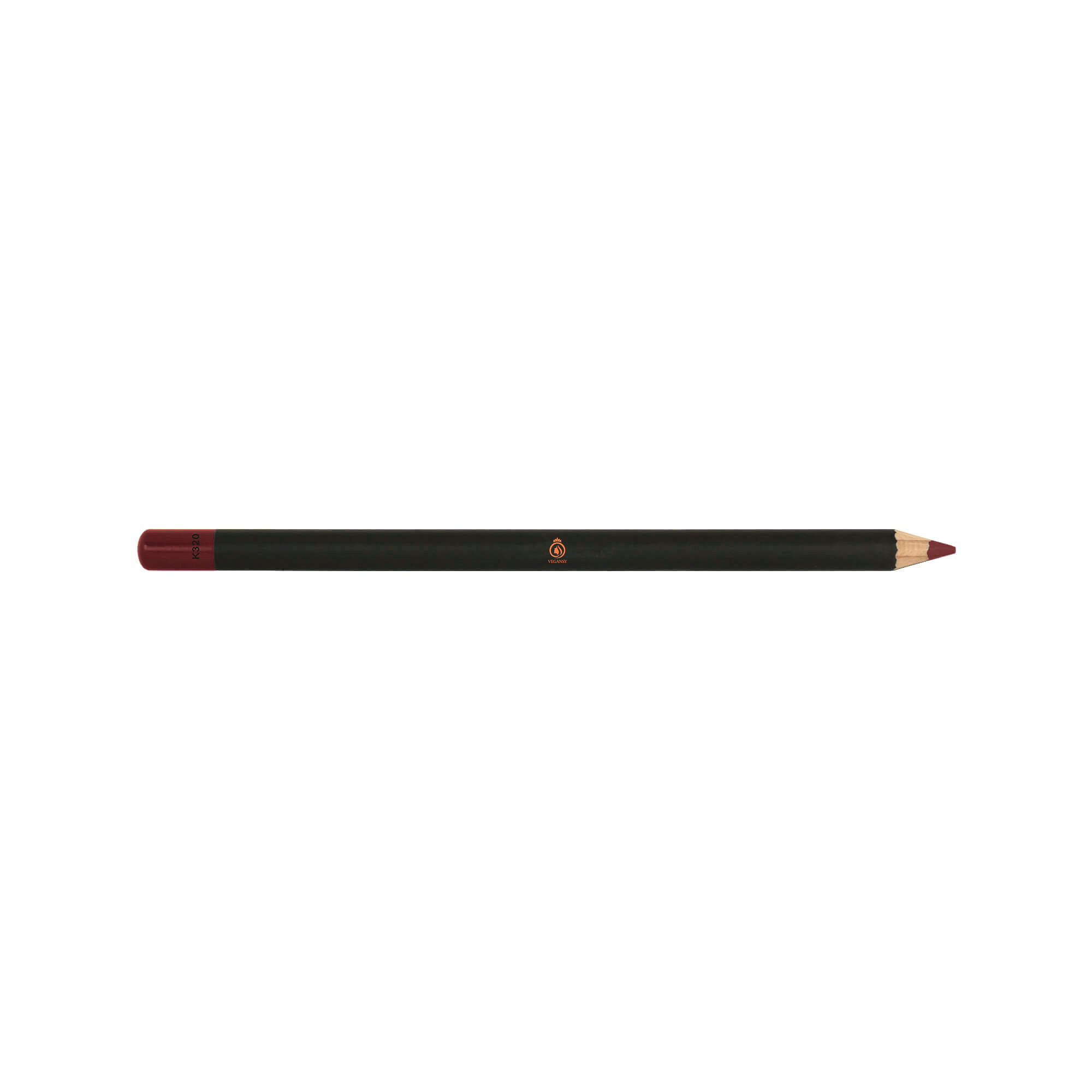 Blasted Brick lip pencil showcasing its creamy texture and rich pigments, perfect for defining lips.