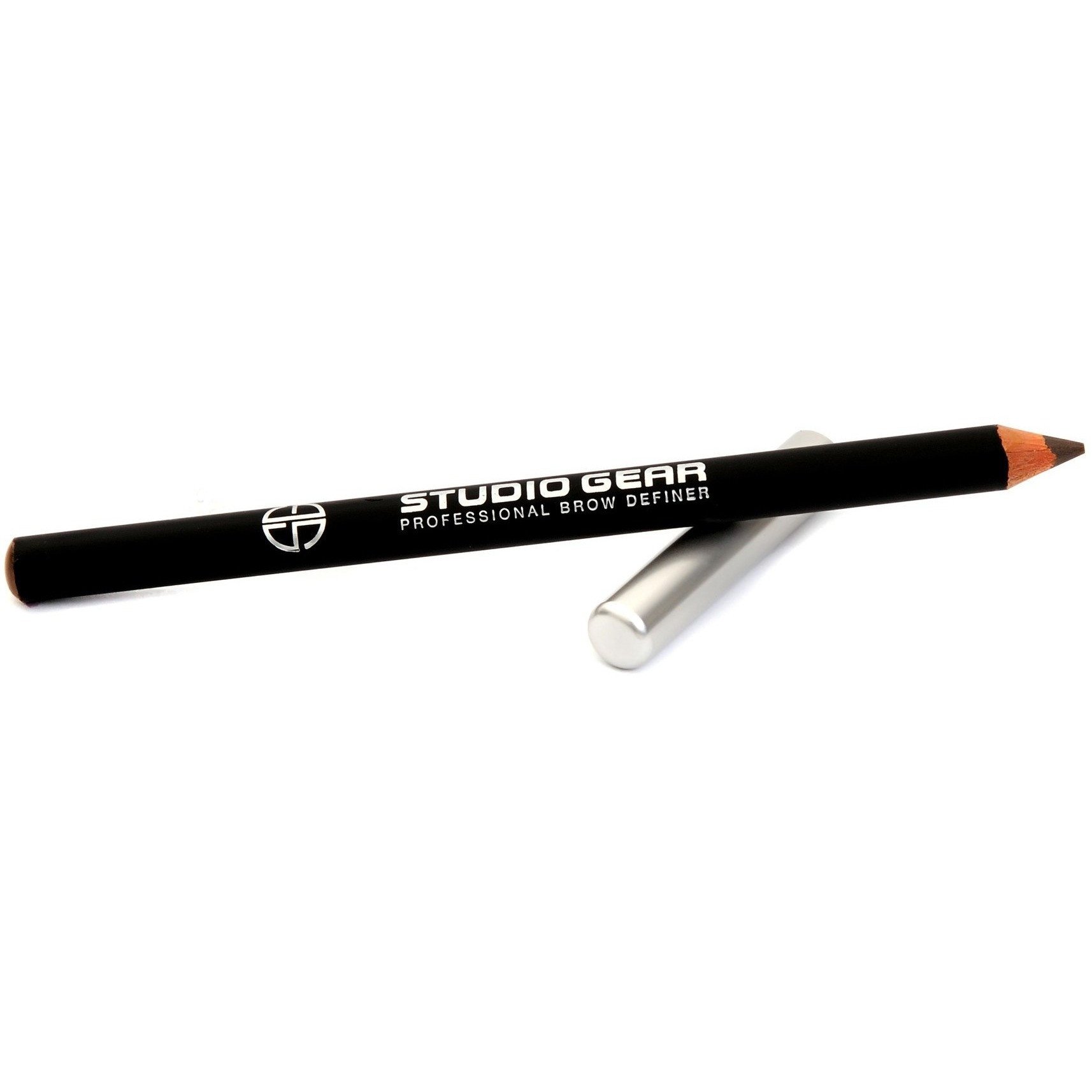 Studio Gear Cosmetics Brow Definer pencil in various shades, showcasing its precise tip and soft texture for effortless brow definition.