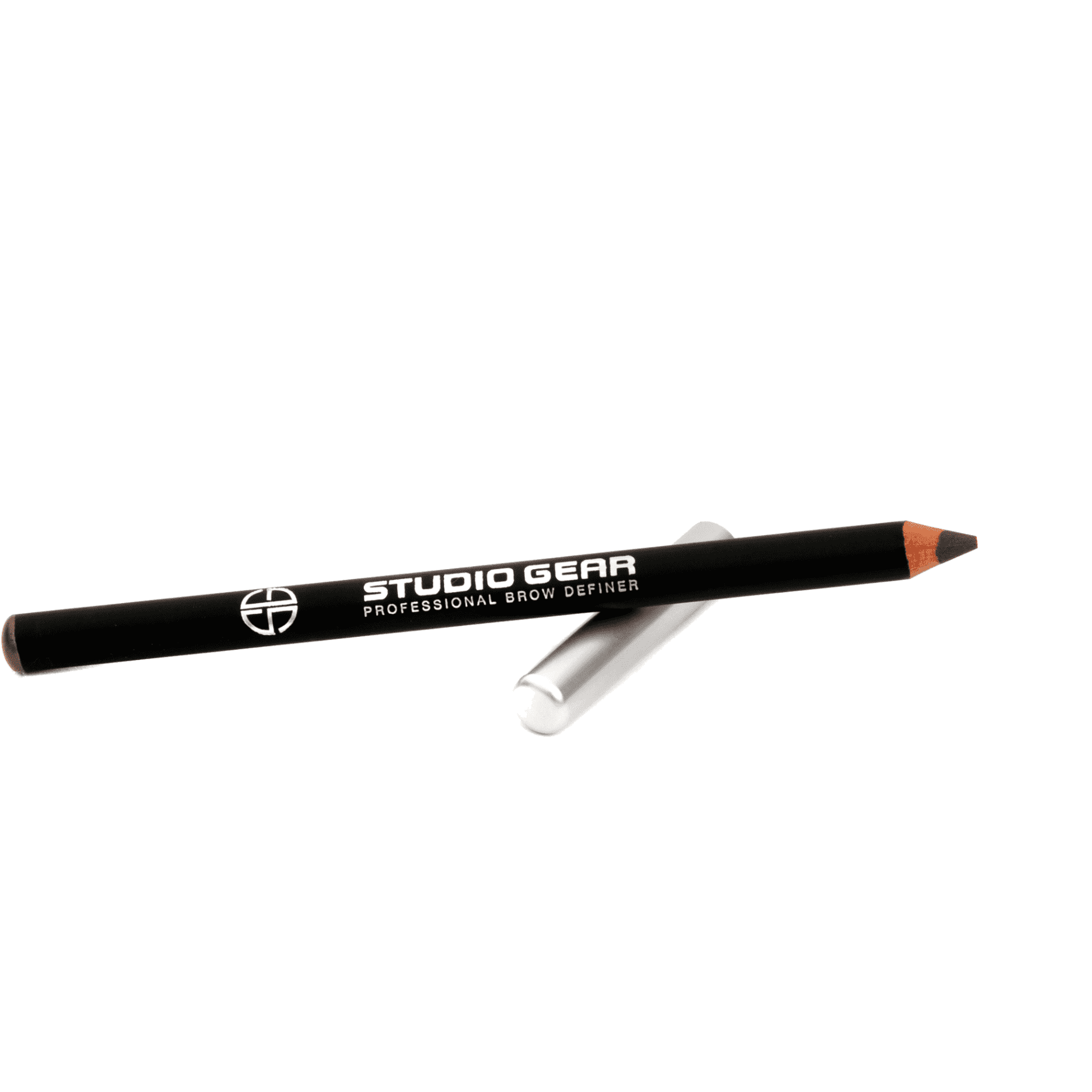 Studio Gear Cosmetics Brow Definer pencil in various shades, showcasing its precise tip and soft texture for effortless brow definition.