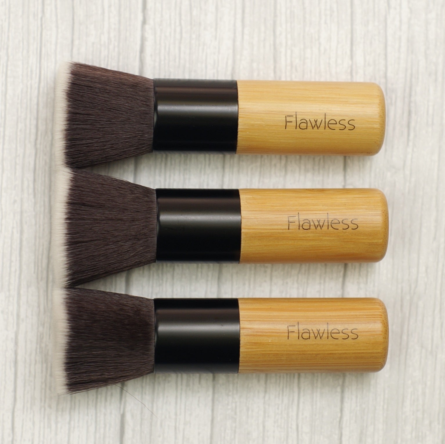 Buffing Foundation Brush with densely packed soft bristles for flawless makeup application.